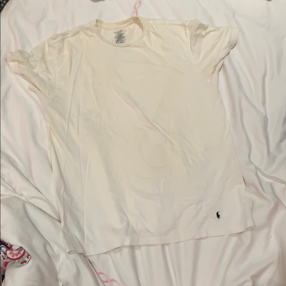 Ralph Lauren white  t-shirts